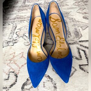 NEW! Sam Edelman heels size 7.5 color blue